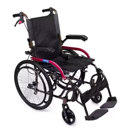 Comfort Plus GK863LAJ-20 Transfer Alüminyum Tekerlekli Sandalye (SİYAH)