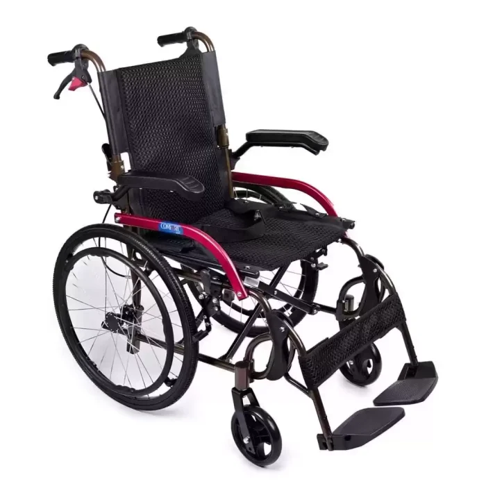 Comfort Plus GK863LAJ-20 Transfer Alüminyum Tekerlekli Sandalye (SİYAH)