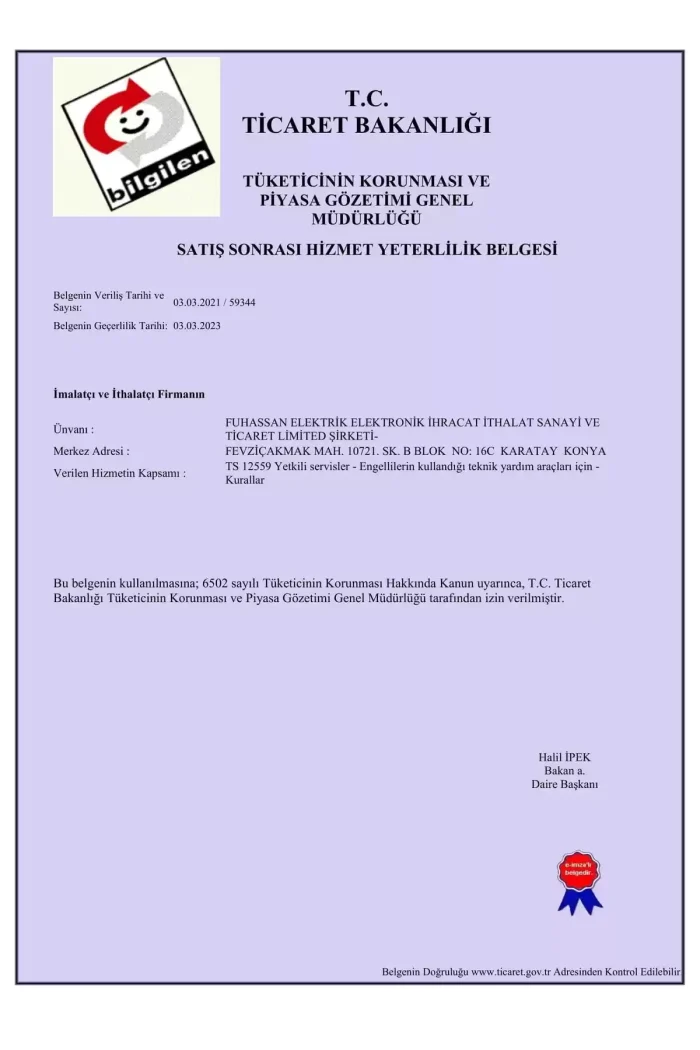 Fuhassan FH903 Konforlu Sırtı Yatarlı Katlanabilir Akülü Tekerlekli Sandalye