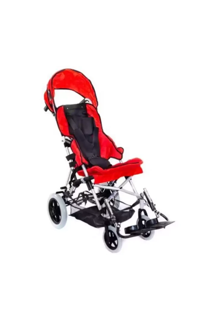Comfort Plus DM-BOSS Engelli Pediatrik Baston Puset (KIRMIZI)