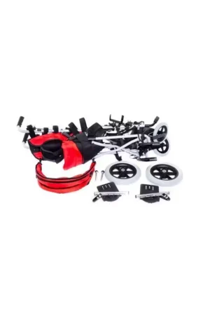 Comfort Plus DM-BOSS Engelli Pediatrik Baston Puset (KIRMIZI)