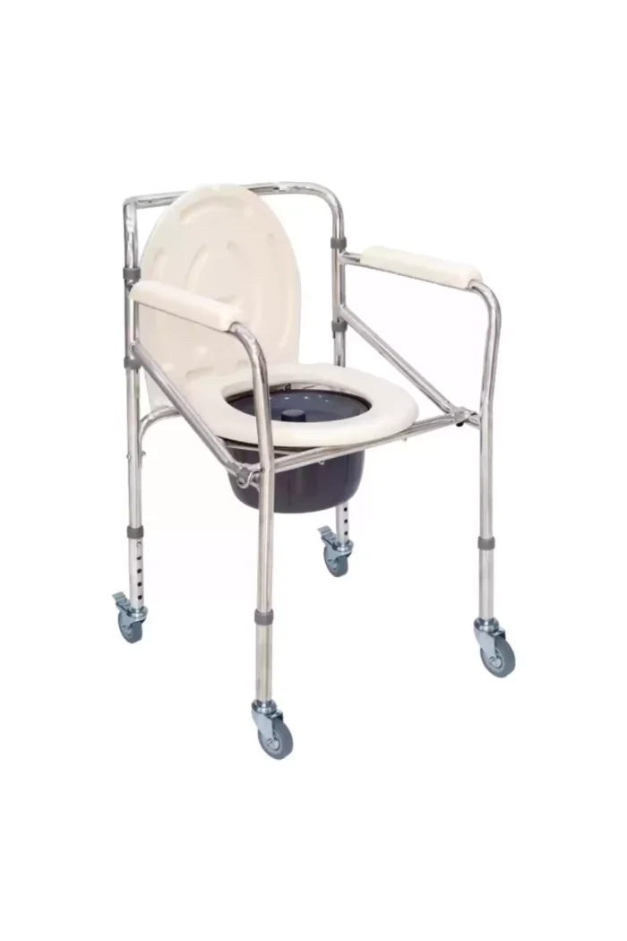 Comfort Plus DM696 Tekerlekli Kovalı Komot