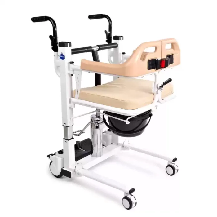 Comfort Plus DM-160 Tuvaletli Tekerlekli Sandalye Ayak Pedallı