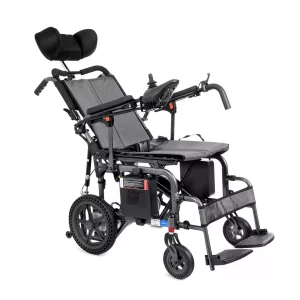 Comfort Plus DY01102 Portatif Lityum Pilli (Akülü) Tekerlekli Sandalye Baş Destekli, Sırt Yatar