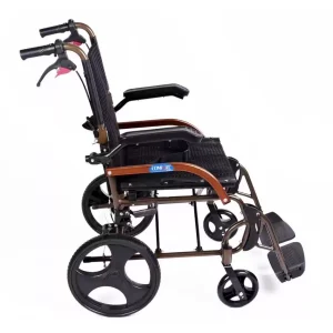 Comfort Plus GK863LABJ-12 Transfer Alüminyum Tekerlekli Sandalye (SİYAH)