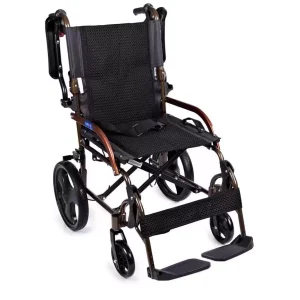 Comfort Plus GK863LABJ-12 Transfer Alüminyum Tekerlekli Sandalye (SİYAH)