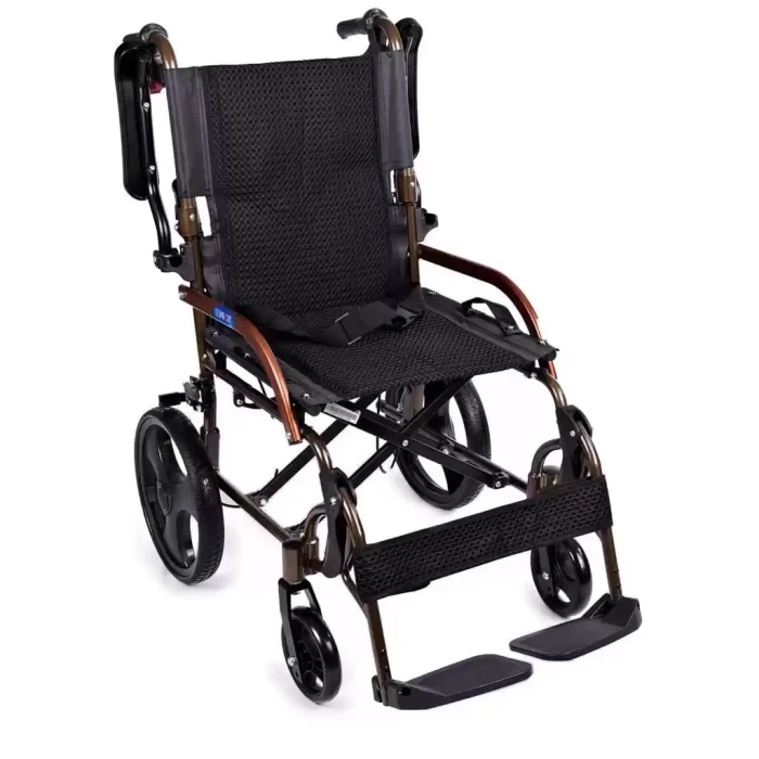 Comfort Plus GK863LABJ-12 Transfer Alüminyum Tekerlekli Sandalye (SİYAH)