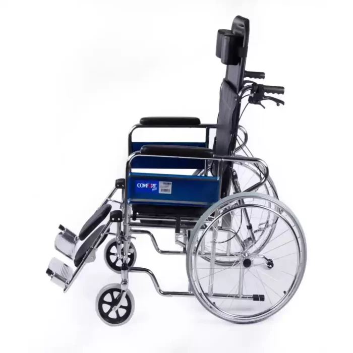 Comfort Plus KY608GC Sırtı Yatar Ayak Kalkar Tuvalet Özellikli Tekerlekli Sandalye