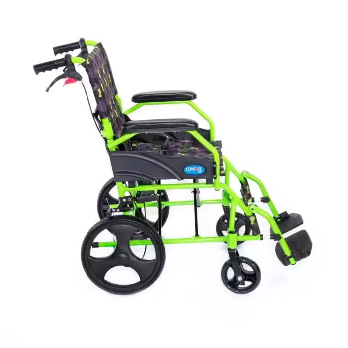 Comfort Plus KY863LAJ-A12 Alüminyum Transfer Özellikli Tekerlekli Sandalye (YEŞİL)