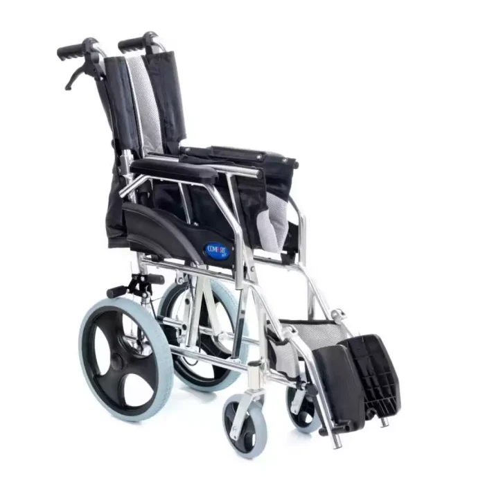 Comfort Plus KY863LAJ-A12 Alüminyum Transfer Özellikli Tekerlekli Sandalye (GRİ)