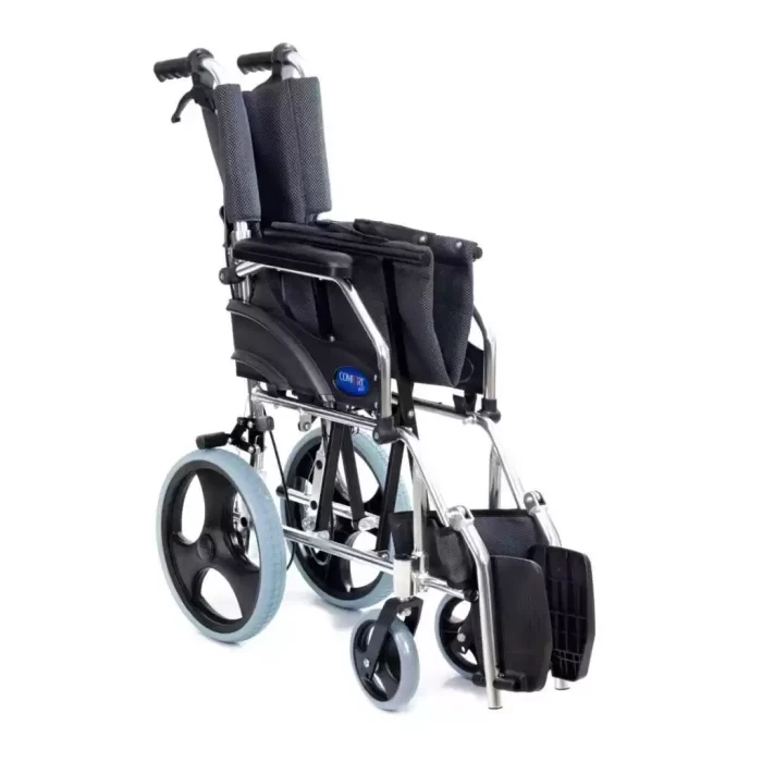Comfort Plus KY863LAJ-A12 Alüminyum Transfer Özellikli Tekerlekli Sandalye (FÜME)