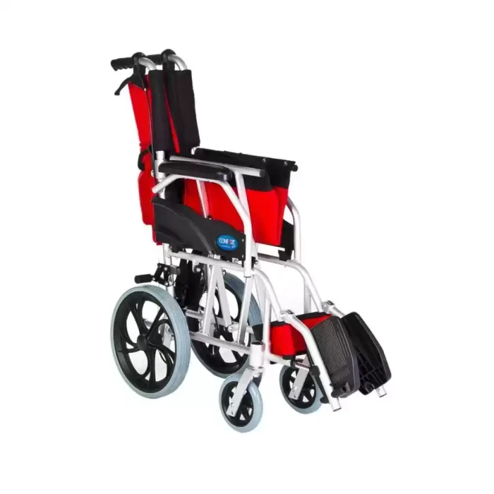 Comfort Plus KY863LAJ-A12 Alüminyum Transfer Özellikli Tekerlekli Sandalye (KIRMIZI)