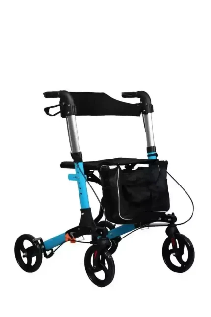 Fuhassan FH09 Alüminyum Katlanabilir Çantalı Lüks Rollator