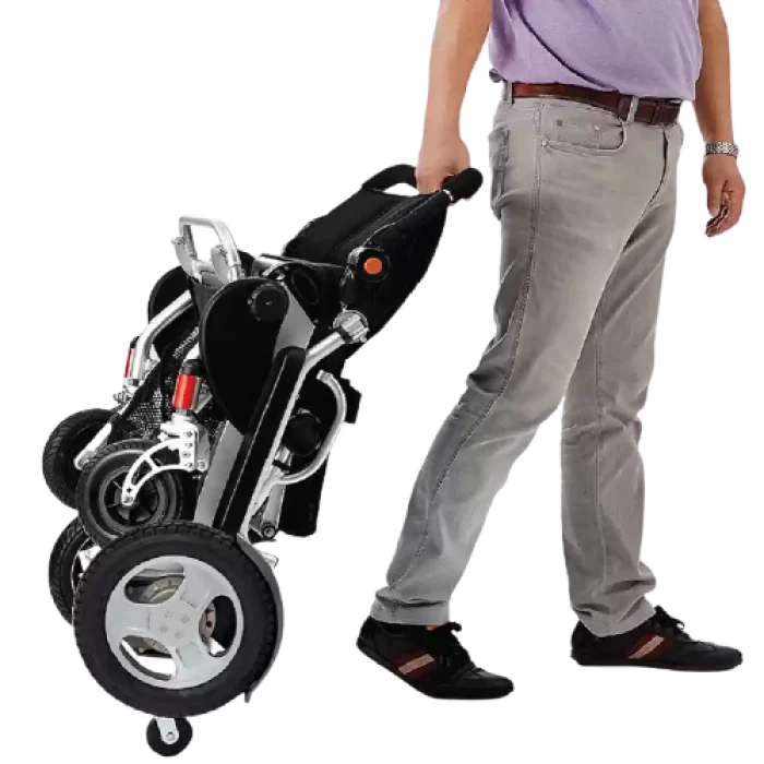Poylin P209 Small Katlanabilir Ultra Hafif Lityum Akülü Tekerlekli Sandalye