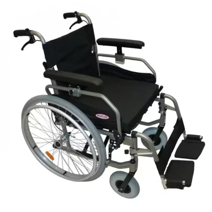 Poylin P967 Hafif Alüminyum Tekerlekli Sandalye 40-45-55 CM