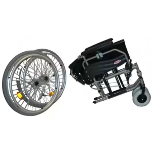 Poylin P967 Hafif Alüminyum Tekerlekli Sandalye 40-45-55 CM