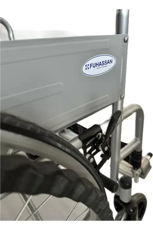 Fuhassan FH02 Katlanabilir Ve Krom Ayaklık Manuel Tekerlekli Sandalye Ve Krom Ayaklık