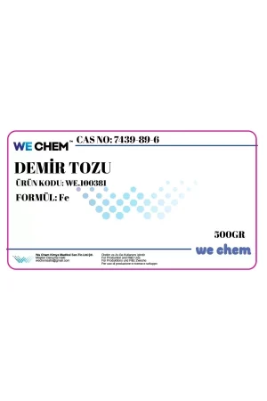Demir Tozu Iron Powder Chem 500 Gr