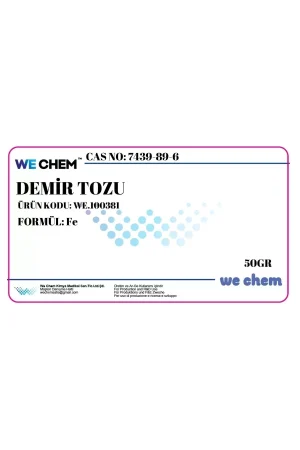 Demir Tozu Iron Powder Chem 50 Gr
