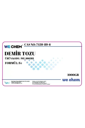 Demir Tozu Iron Powder Chem 1 Kg