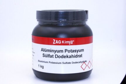 ALÜMİNYUM POTASYUM SÜLFAT DODEKAHİDRAT 98% CHEM PURE - 1 KG