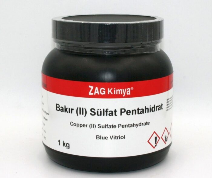 BAKIR SÜLFAT PENTAHİDRAT %98 CHEM PURE – 1 KG