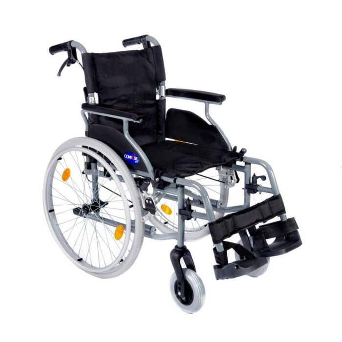 Comfort Plus DM-317 Hafif Alüminyum Tekerlekli Sandalye (GRİ)
