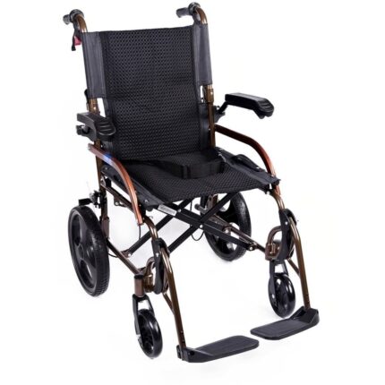 Comfort Plus GK863LABJ-12 Transfer Alüminyum Tekerlekli Sandalye (SİYAH)
