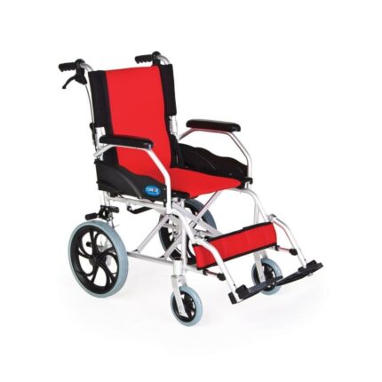 Comfort Plus KY863LAJ-A12 Alüminyum Transfer Özellikli Tekerlekli Sandalye (KIRMIZI)