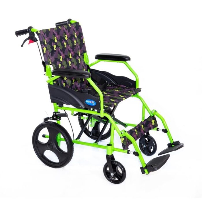Comfort Plus KY863LAJ-A12 Alüminyum Transfer Özellikli Tekerlekli Sandalye (YEŞİL)