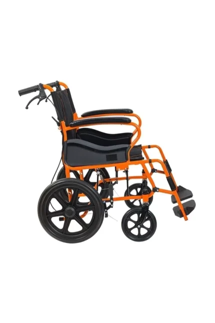 Comfort Plus DM809E Bordo Kumaş Standart Tekerlekli Sandalye