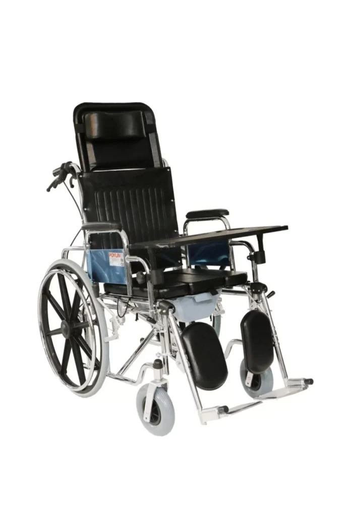 Poylin P615 Banyo Tuvalet Tekerlekli Sandalye