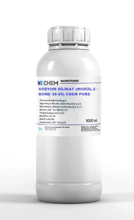 SODYUM SİLİKAT (MODÜL-2 - BOME 36-50) CHEM PURE - 1 LT