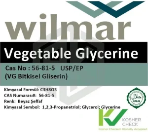 WİLMAR 1000 ml Bitkisel Gliserin