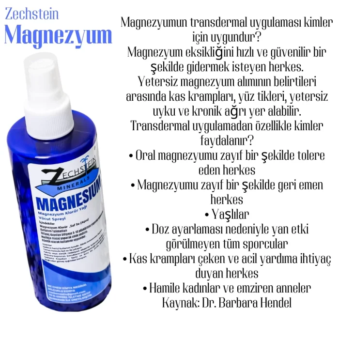 Zechstein Magnezyum Yağı (magnesium Oil) 250 Ml